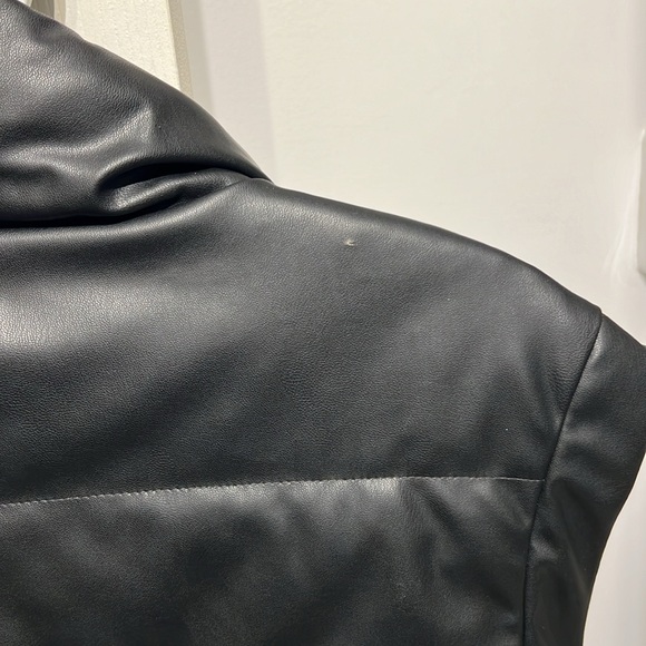 ZARA | Faux Leather Vest - Picture 6 of 8